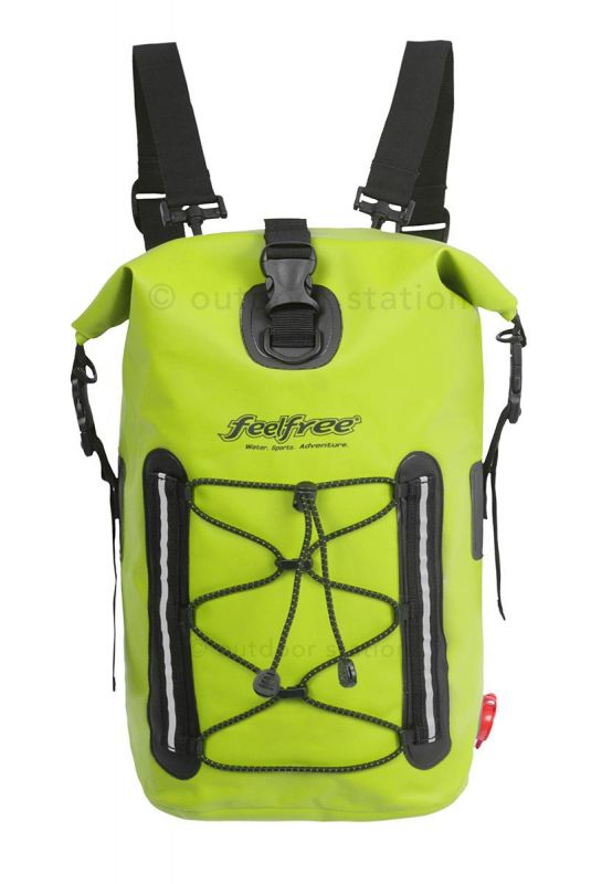 Wodoodporny torba- plecak Feelfree Go Pack 30L limonkowa